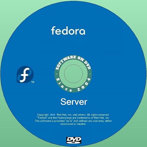 Generic Ultima nuova versione del sistema operativo "Server" Fedora Linux per PC su DVD