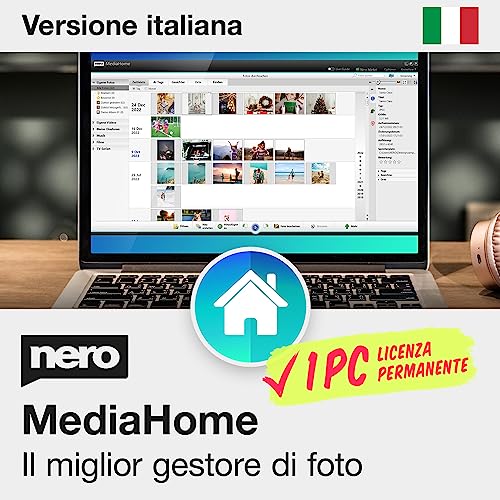 Nero photo management e photo manager per ordinare, rinominare foto, immagini   Trova foto duplicate ed elimina foto duplicate   Licenza illimitata   1 PC   Windows 11 / 10 / 8 / 7