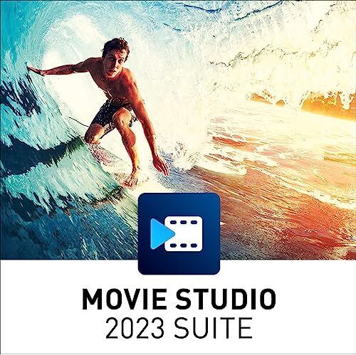 MAGIX Movie Studio Suite 2023 Per ricordi che durano per sempre   Software di montaggio video   Programma di montaggio video   per PC Windows 10/11   1 licenza di download