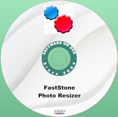 Generic Ultima versione dell'app software di editing Faststone Image/Photo Resizer per Windows su DVD