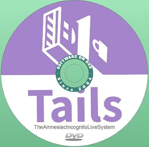 Software on DVD Latest New Release Tails Linux Privacy/Security Operating System for PC on DVD