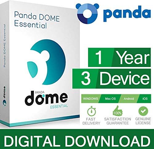 Panda AntiVirus PRO / Dome Essential 3 PC 2020 3 dispositivi 1 Licenza ESD (Electronic Software Distribution) Fatturabile NO CD