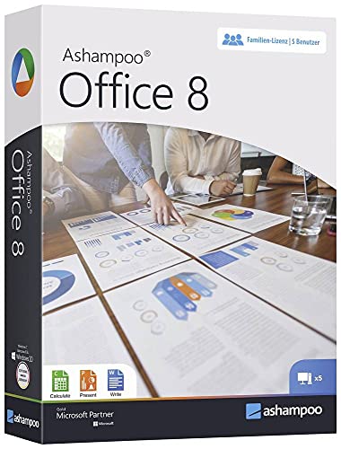 Ashampoo 8 versione completa, 1 licenza Windows Office pacchetto