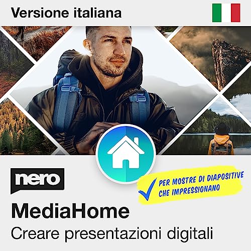 Nero Crea slideshow   Slideshow Maker   Crea slideshow con foto, musica e video   Licenza illimitata   1 PC   Windows 11 / 10 / 8 / 7