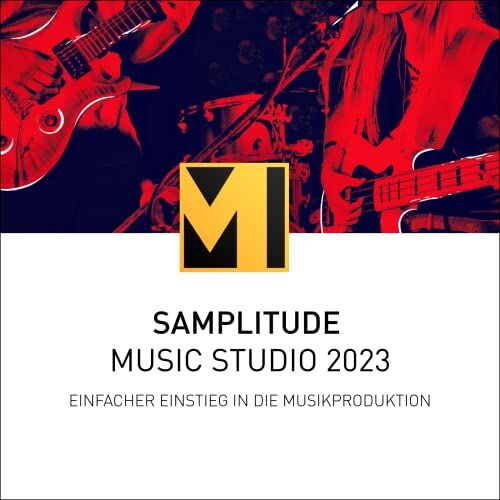 Magix SAMPLITUDE Music Studio 2023 The complete studio for composing, recording, mixing and mastering   Audio Editing Software   Music Program   Windows 10/11 PC   1 License