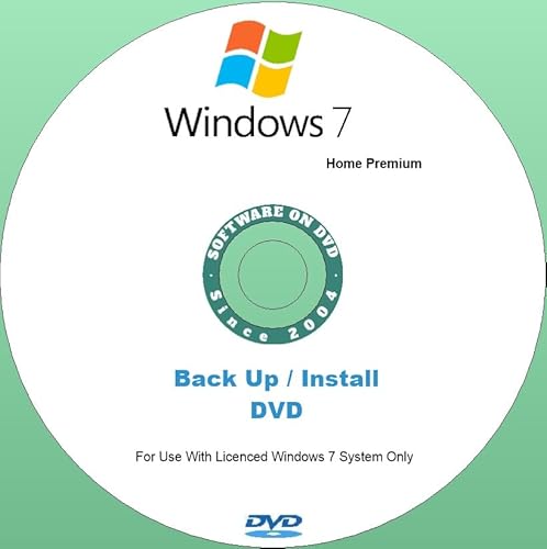 Generic DVD di installazione sostitutivo per Windows 7 Home Premium con SP1 in italiano 32 o 64 Bit (64 Bit)