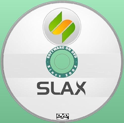 Software on DVD Ultima nuova versione del sistema operativo Linux Slax "Slackware" per PC su DVD