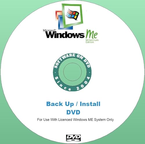 Generico DVD di installazione di backup sostitutivo per Windows ME Millenium Lingua italiana