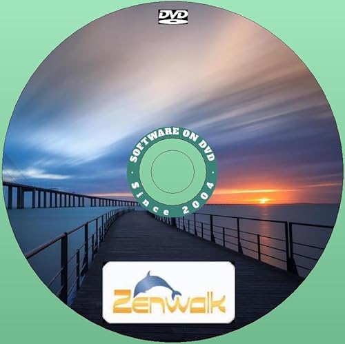 Software on DVD Ultima nuova versione del sistema operativo Zenwalk Linux per PC su DVD