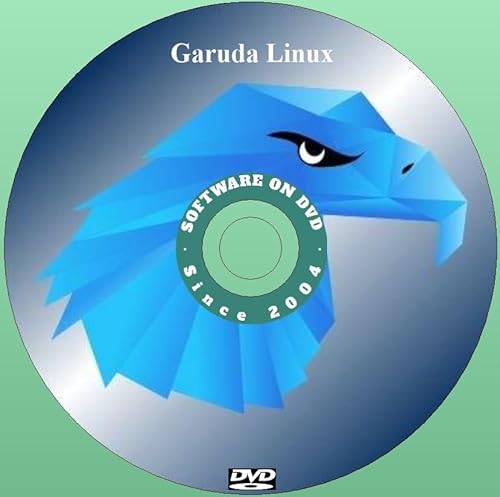 Software on DVD Ultima nuova versione del sistema operativo Garuda Linux "Cinnamon" per PC su DVD