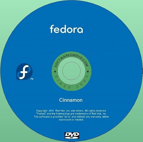Generic Ultima nuova versione del sistema operativo Fedora Linux "Cinnamon" per PC su DVD