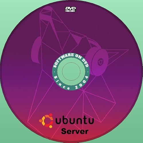 Software on DVD Ultima nuova versione di Ubuntu Linux Server per PC su DVD