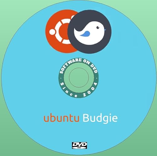 Software on DVD Ultima nuova versione del sistema operativo Ubuntu Linux "Budgie" per PC su DVD