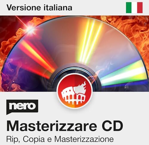 Nero CD Burning e CD Copying    Burning ROM 2024   Software di masterizzazione CD   Masterizzazione Copia Backup   Licenza illimitata   1 PC   Windows 11 / 10 / 8 / 7