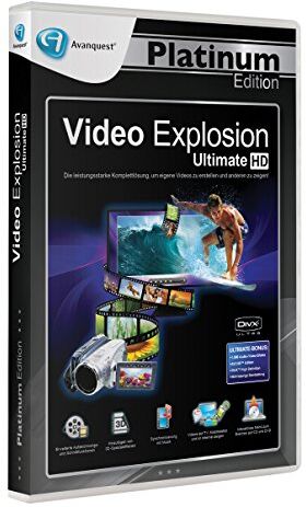 Avanquest Video Explosion Ultimate, 1 DVD-ROM