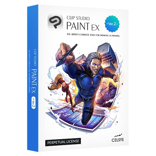GRAPHIXLY CLIP STUDIO PAINT EX Version 2   Perpetual License   for Microsoft Windows and macOS