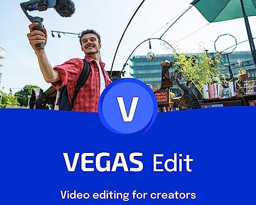 MAGIX VEGAS Edit 20 Editing video per creatori   software di editing video   software di taglio video   Video Editor   Windows 10/11 PC   1 licenza