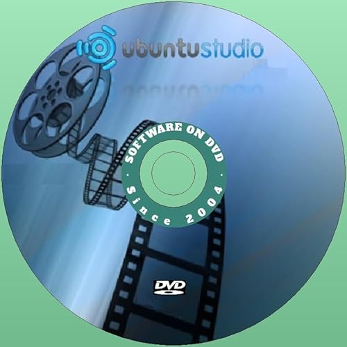 Software on DVD Ultima nuova versione di Ubuntu Studio Linux per PC su DVD