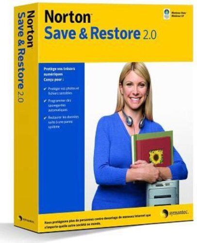 Symantec Norton™ Save & Restore 2.0 (FR) Retail