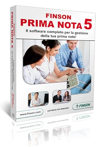 Finson Prima Nota 5 Il software completo per la gestione della tua prima nota