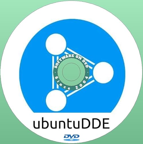 Software on DVD Ultima nuova versione del sistema operativo Linux Ubuntu "DDE" per PC su DVD