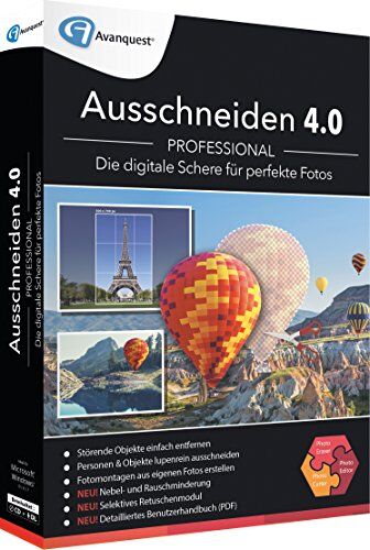 Avanquest Software Ausschneiden 4.0 Professional. Windows 7/8/10