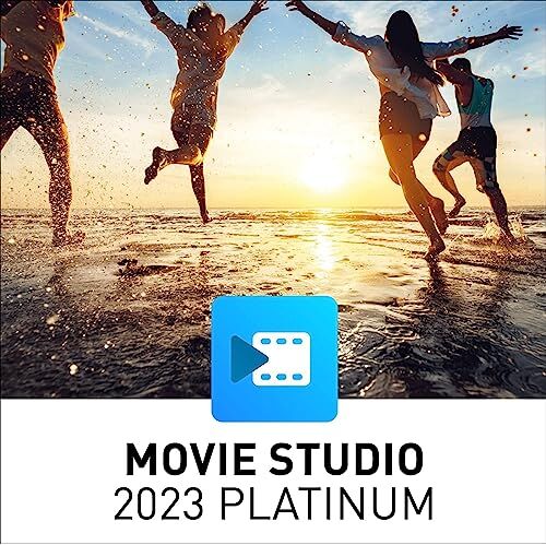 MAGIX Movie Studio Platinum 2023 Per ricordi che durano per sempre   Software di montaggio video   Programma di montaggio video   per PC Windows 10/11   1 licenza di download