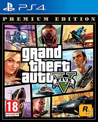 Take 2 Grand Theft Auto V Premium Ed. Ps4 - Playstation 4
