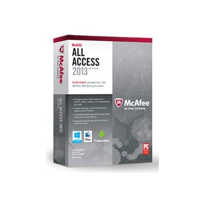 McAfee All Access 2013 Individual Package completo ( 1 anno ) 1 ut McAfee All Access 2013 Individual Package completo ( 1 anno ) 1 ut