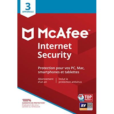 McAfee Internet Security 2019 Plus 3 Devices 1 Year PC/Mac/Android Download McAfee Internet Security 2019 Plus 3 Devices 1 Year PC/Mac/Android Download