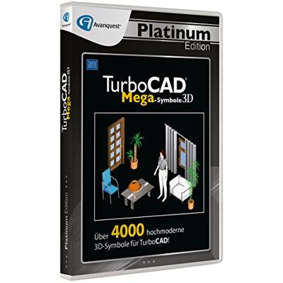 Avanquest TurboCAD Mega-Symbole 3D Platinum Edition Avanquest TurboCAD Mega-Symbole 3D Platinum Edition