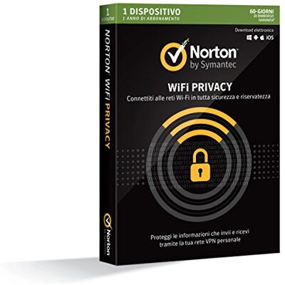 Symantec Norton Wifi Privacy 1 Dispositivo 1 Anno PC/Mac/iOS/Android Download Symantec Norton Wifi Privacy 1 Dispositivo 1 Anno PC/Mac/iOS/Android Download
