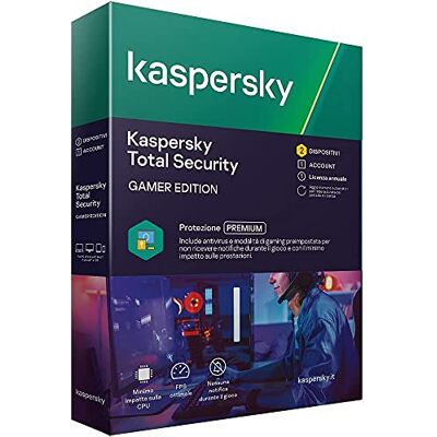 Kaspersky Total Security 2019 Antivirus - Protezione famiglia Kaspersky Total Security 2019 Antivirus - Protezione famiglia
