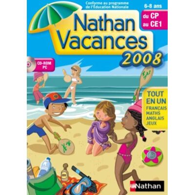 Difuzed Nathan Vacances 2008 : 6-8 ans : PC DVD ROM , FR Difuzed Nathan Vacances 2008 : 6-8 ans : PC DVD ROM , FR