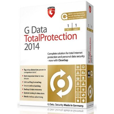G DATA Total Protection 2014, 2u 2utente(i) G DATA Total Protection 2014, 2u 2utente(i)