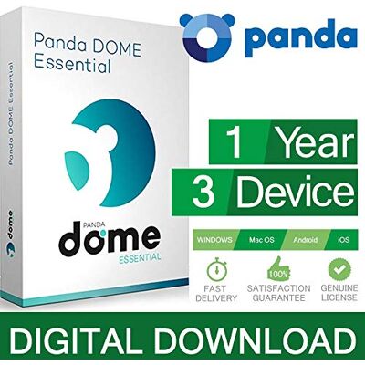 Panda AntiVirus PRO / Dome Essential 3 PC 3 dispositivi 1 Licenza ESD (Electronic Software Distribution) Fatturabile NO CD Panda AntiVirus PRO / Dome Essential 3 PC 3 dispositivi 1 Licenza ESD (Electronic Software Distribution) Fatturabile NO CD