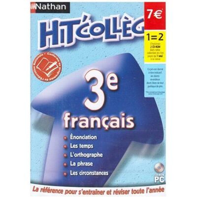Difuzed Hit College : Francais 3eme (14-15 ans) : PC DVD ROM , FR Difuzed Hit College : Francais 3eme (14-15 ans) : PC DVD ROM , FR