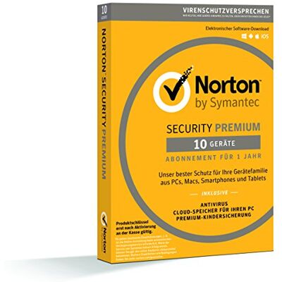 Symantec Security Premium 2018 10 Geräte 1 Jahr PC/Mac/iOS/Android Download Symantec Security Premium 2018 10 Geräte 1 Jahr PC/Mac/iOS/Android Download