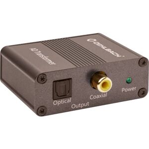 OEHLBACH AD Transformer Convertitore di Segnale Audio Stereo Analogico a Digitale (RCA a Coassiale SPDIF Toslink 24 bit 96 kHz) Interamente in Metallo OEHLBACH AD Transformer Convertitore di Segnale Audio Stereo Analogico a Digitale (RCA a Coassiale SPDIF Toslink 24 bit 96 kHz) Interamente in Metallo