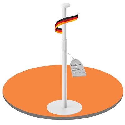 PureMounts supporto per diffusori regolabile in altezza per Sonos Era 100 & 300, supporto per diffusori con gestione dei cavi, portata 5 kg, bianco PureMounts supporto per diffusori regolabile in altezza per Sonos Era 100 & 300, supporto per diffusori con gestione dei cavi, portata 5 kg, bianco