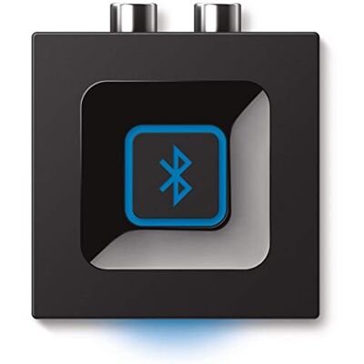 Logitech Ricevitore Audio Bluetooth Wireless , Adattatore Bluetooth PC/Mac/Smartphone/Tablet/Ricevitore AV, Uscite Audio 3.5 mm e RCA alle Casse Altoparlanti, Pulsante One-Push, Presa UK Logitech Ricevitore Audio Bluetooth Wireless , Adattatore Bluetooth PC/Mac/Smartphone/Tablet/Ricevitore AV, Uscite Audio 3.5 mm e RCA alle Casse Altoparlanti, Pulsante One-Push, Presa UK