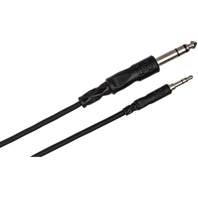 Hosa CMS-105, Stereo Interconnect, 3.5 mm TRS to 1/4 in TRS, 5 ft Hosa CMS-105, Stereo Interconnect, 3.5 mm TRS to 1/4 in TRS, 5 ft