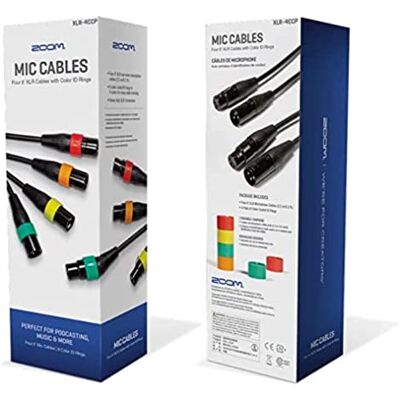 Zoom Set di 4 cavi XLR Zoom Set di 4 cavi XLR