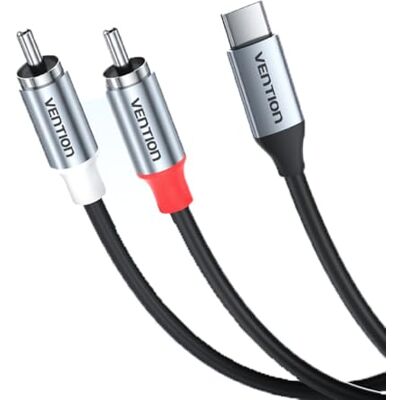 VENTION Cavo audio USB tipo C a 2 RCA Cavo USB-C RCA Cavo adattatore stereo jack 2 RCA Cavo adattatore stereo doppio connettore RCA cavo Y per amplificatore home theater altoparlanti TV DVD laptop VENTION Cavo audio USB tipo C a 2 RCA Cavo USB-C RCA Cavo adattatore stereo jack 2 RCA Cavo adattatore stereo doppio connettore RCA cavo Y per amplificatore home theater altoparlanti TV DVD laptop