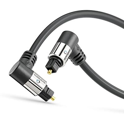 Sonero Cavo audio ottico 2x90° 2,0m Sonero Cavo audio ottico 2x90° 2,0m