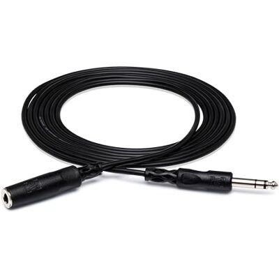 Hosa HPE-310, Headphone Extension Cable, 1/4 in TRS to 1/4 in TRS, 10 ft Hosa HPE-310, Headphone Extension Cable, 1/4 in TRS to 1/4 in TRS, 10 ft