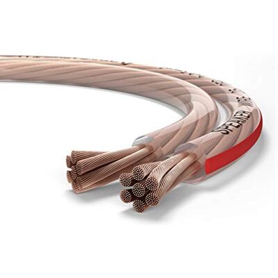 OEHLBACH Speaker Wire SP-25 Cavo per altoparlante stereo HI-FI, con OFC (rame privo di ossigeno), 2 x 2,5 mm², mini bobina, trasparente, 30 metri OEHLBACH Speaker Wire SP-25 Cavo per altoparlante stereo HI-FI, con OFC (rame privo di ossigeno), 2 x 2,5 mm², mini bobina, trasparente, 30 metri
