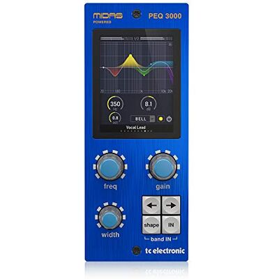 TC Electronic Plug-in EQ parametrico alimentato da Midas con interfaccia hardware stimolante TC Electronic Plug-in EQ parametrico alimentato da Midas con interfaccia hardware stimolante