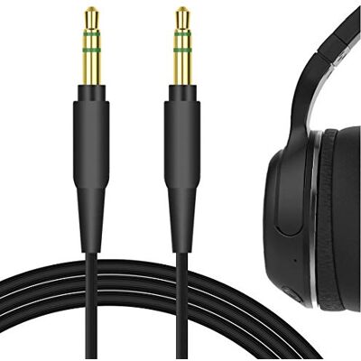 GEEKRIA Cavo audio compatibile con Skullcandy Hesh EVO/ANC/3, Crusher ANC 2/EVO, Riff 2, cavo stereo AUX sostitutivo da 3,5 mm (4 ft / 1,2 m) GEEKRIA Cavo audio compatibile con Skullcandy Hesh EVO/ANC/3, Crusher ANC 2/EVO, Riff 2, cavo stereo AUX sostitutivo da 3,5 mm (4 ft / 1,2 m)