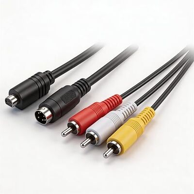 Panlouting Ricambio Cavo AV a RCA compatibile con Sony Handycam DCR-SR90 DPP-EX50 HDR-CX7 HDR-FX7 Videocamere 10 Pin VMC Audio Video VMC-15FS VMC-30FS Panlouting Ricambio Cavo AV a RCA compatibile con Sony Handycam DCR-SR90 DPP-EX50 HDR-CX7 HDR-FX7 Videocamere 10 Pin VMC Audio Video VMC-15FS VMC-30FS
